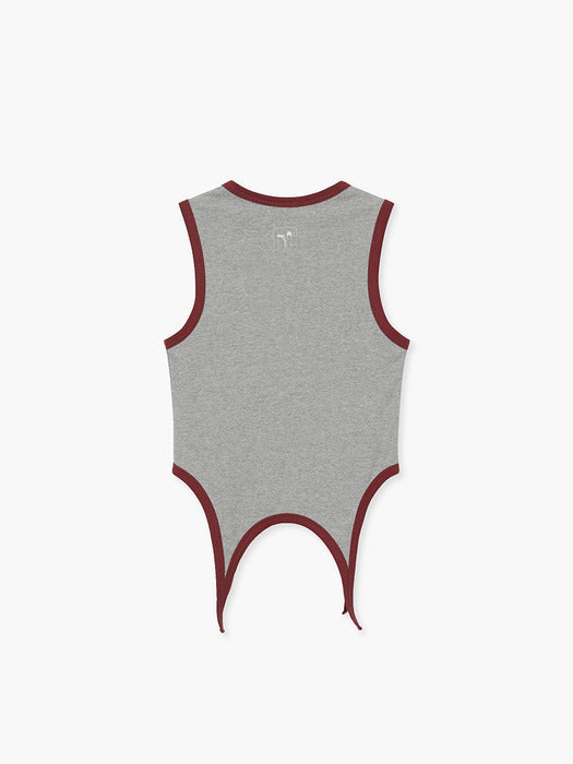 Margesherwood Tail Sleeveless grey