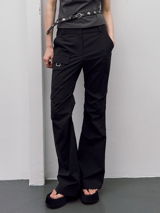 [raive] Light Cargo Flare Pants VW5ML475_2color