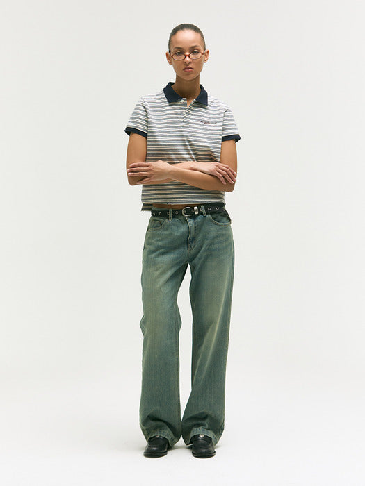 SAND WASHED JEANS_sand blue