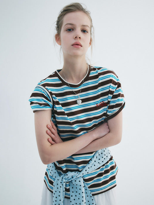 Raive Stripe Oversized T-shirt