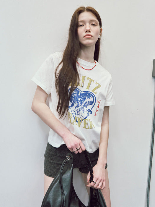 Raive Pop New Blitz Graphic T-Shirt