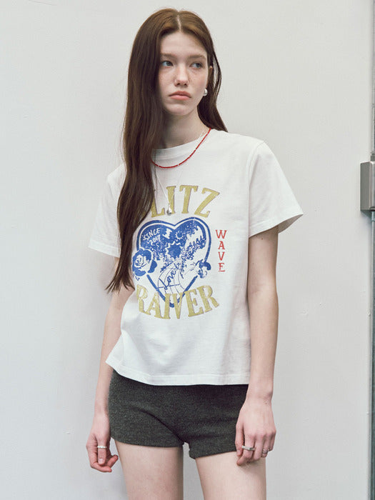 Raive Pop New Blitz Graphic T-Shirt