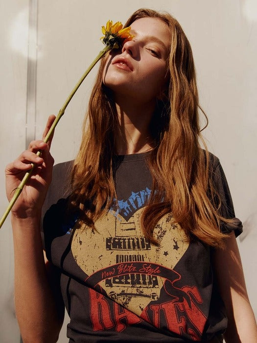 Raive Heart Ravers Graphic T-Shirt