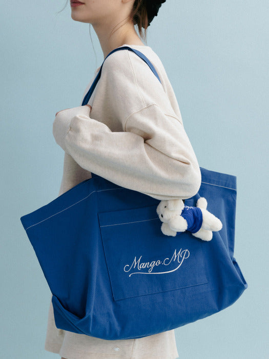 Mango Maniplease MP Cotton Bag Blue