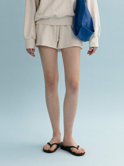 Mango Maniplease Madlen Banding Shorts Oatmeal