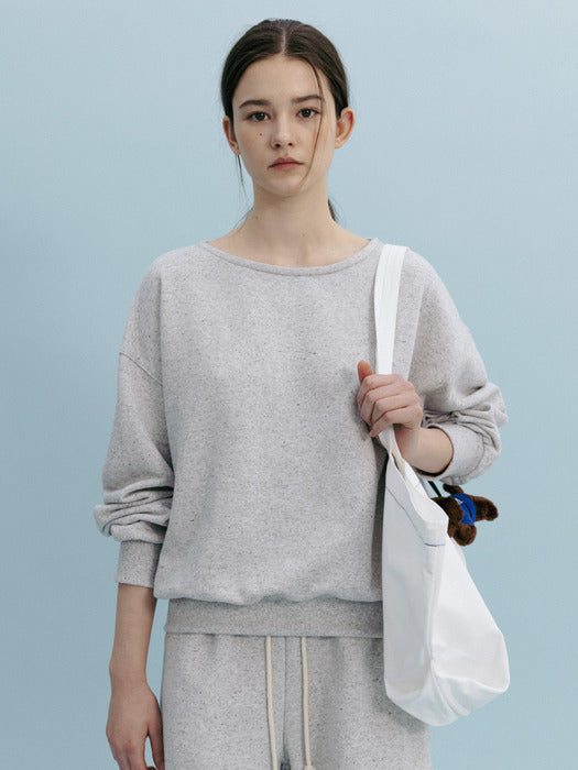 Mango Maniplease Madlen Sweatshirt Light Grey