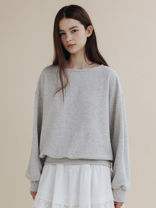 Mango Maniplease Madlen Sweatshirt Light Grey