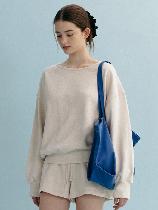 Mango Maniplease Madlen Sweatshirt Oatmeal