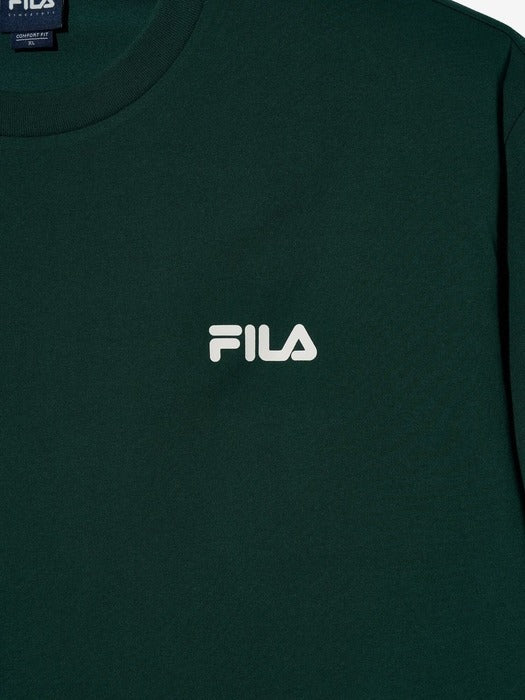 Big Linear Lettering Short-Sleeve Tee_FS2RSH2103X_DGR
