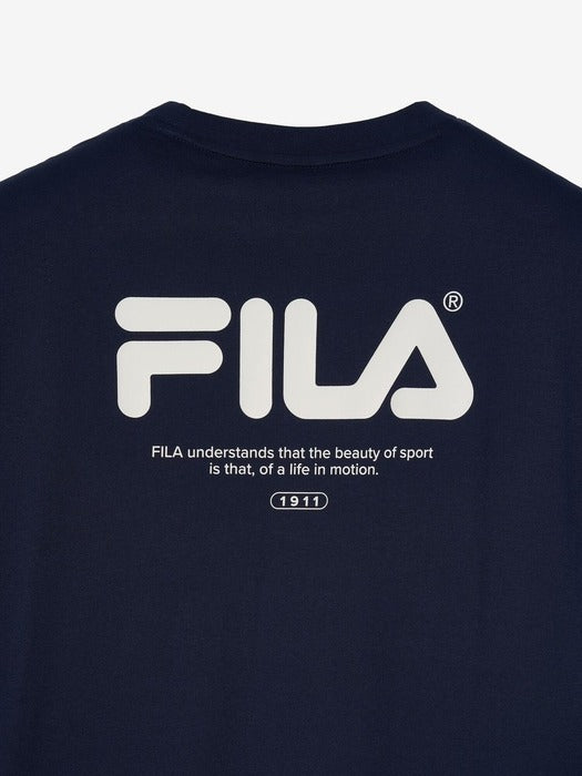 Big Linear Lettering Short-Sleeve Tee_FS2RSH2103X_DNA