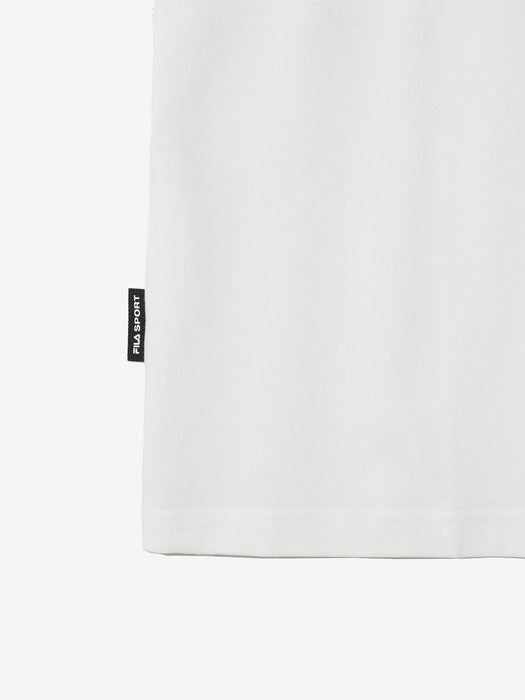 Big Linear Lettering Short Sleeve T-shirt_FS2RSH2103X_OWH