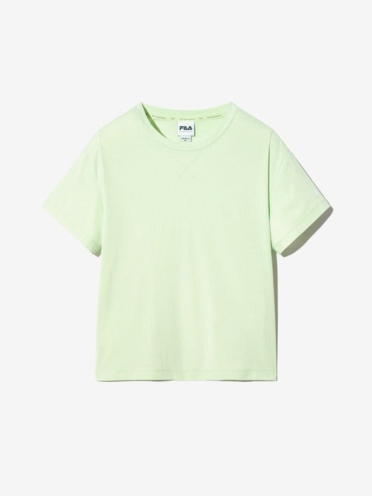 Women's COLD WAVE2. Cooling MINDFUL RUN T-shirt_FS2RSH2255F_PLE