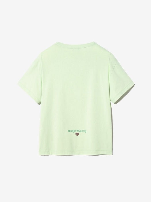 Women's COLD WAVE2. Cooling MINDFUL RUN T-shirt_FS2RSH2255F_PLE