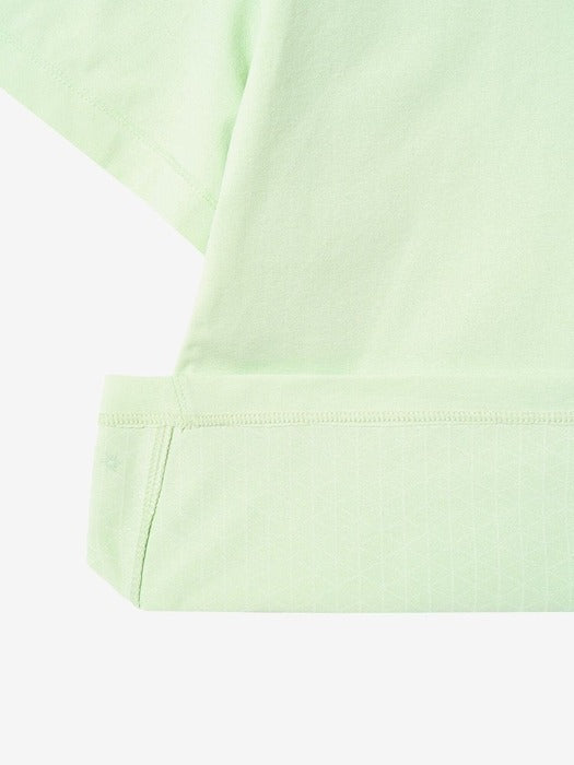 Women's COLD WAVE2. Cooling MINDFUL RUN T-shirt_FS2RSH2255F_PLE