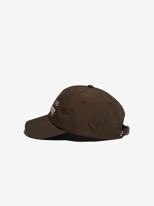 Fila Lettering Ball Cap Brn