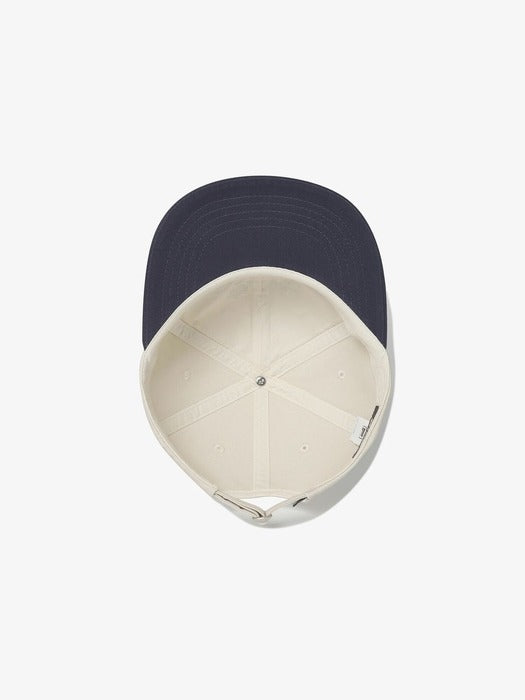 Graphic Semi-Flat Brim Ball Cap_FS3CPH2301X_BEG