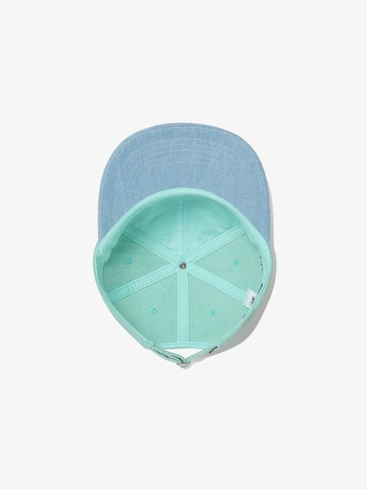 Graphic Semi-Flat Brim Baseball Cap_FS3CPH2301X_MIT