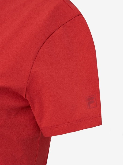 Mindful Graphic Crop T-Shirt_FS2RSH2254F_RED