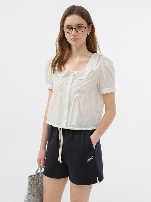 Dunst Unisex Classic Sweat Shorts French Navy