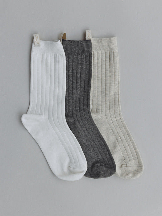 Mango Maniplease Kai Ribbed Socks Set