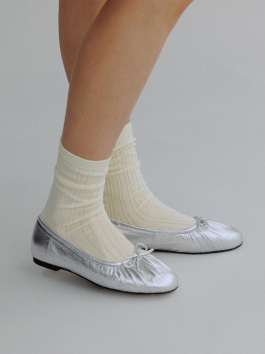 Mango Maniplease Punching Eyelet Socks Set