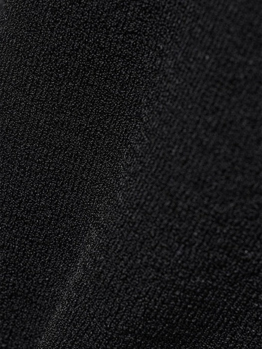 [amomento] WHOLEGARMENT CAP SLEEVE CARDIGAN_BLACK