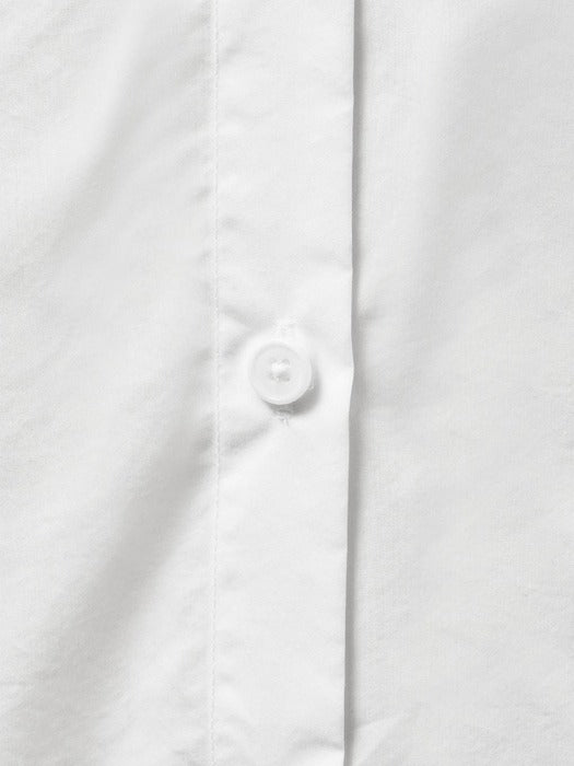[amomento] HALF SLEEVE SHIRTS_WHITE
