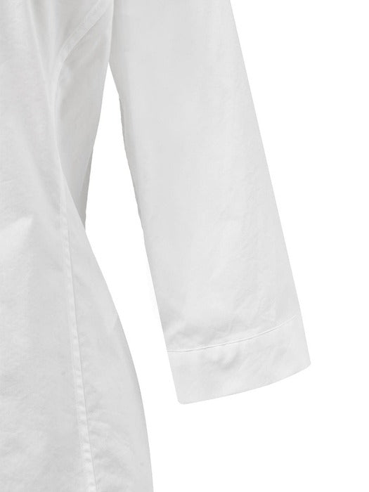 [amomento] HALF SLEEVE SHIRTS_WHITE