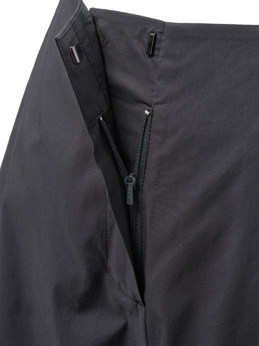 Amomento Cotton Volume Shirring Shorts - Charcoal