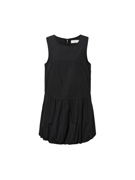[amomento] VOLUME MINI DRESS_BLACK