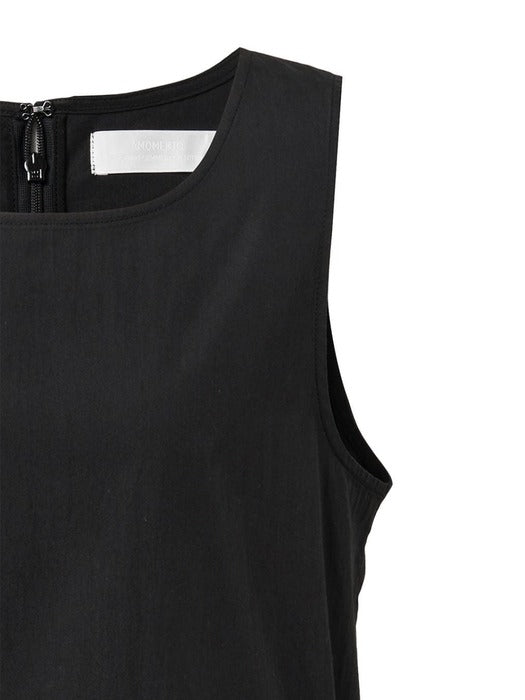 [amomento] VOLUME MINI DRESS_BLACK