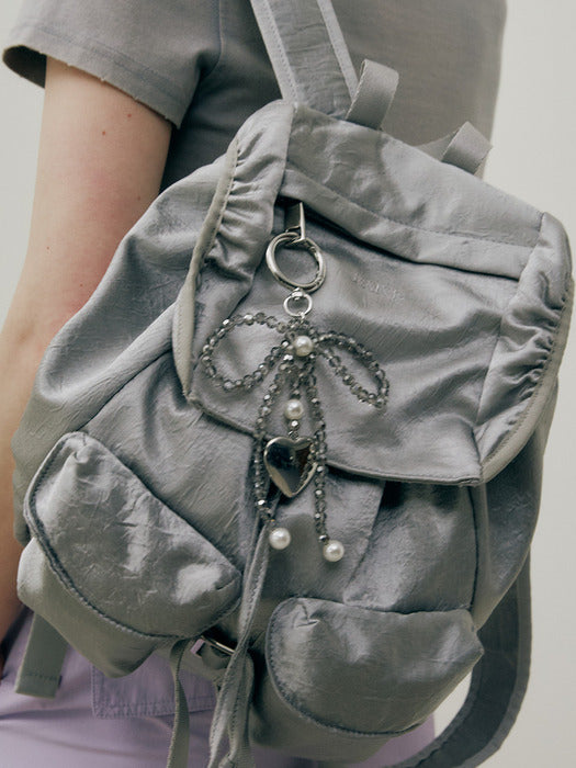 [raive] Cheryl Beads Charm in Grey UZ5SX085-12