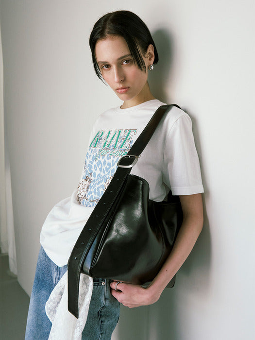 [raive] Dua Shoulder in Black UB5SB079-10