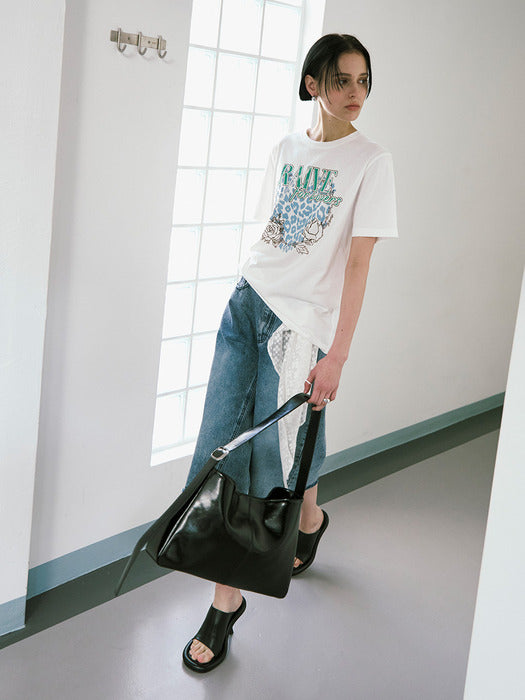 [raive] Dua Shoulder in Black UB5SB079-10