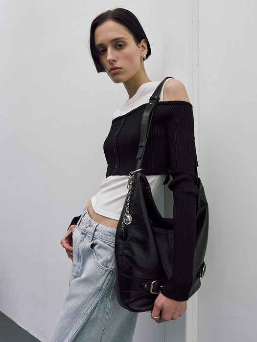 [raive] Birdy Shoulder in Black UB5SB078-10