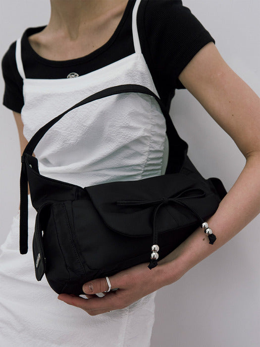 [raive] Cheryl Shoulder Nylon in Black UF5SB084-10