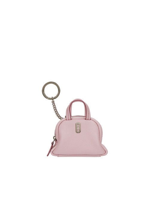 [vunque] Mini Toque Tote Charm in Mellow Pink