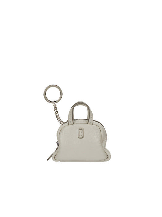 Vunque Toque Tote Mini Pouch Charm Light Beige