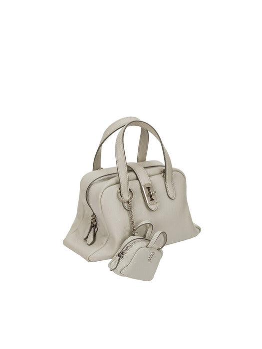 Vunque Toque Tote Mini Pouch Charm Light Beige