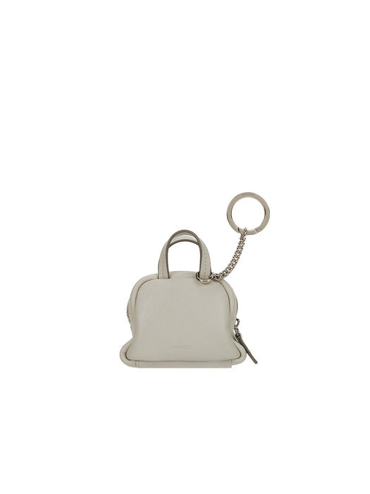 [vunque] Toque Tote Mini Pouch Charm (Light Beige)