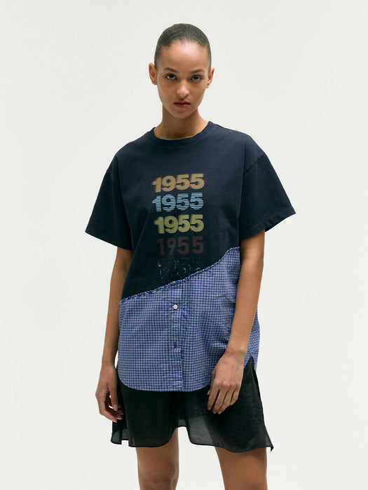 1955 SHIRTS T-SHIRT_navy