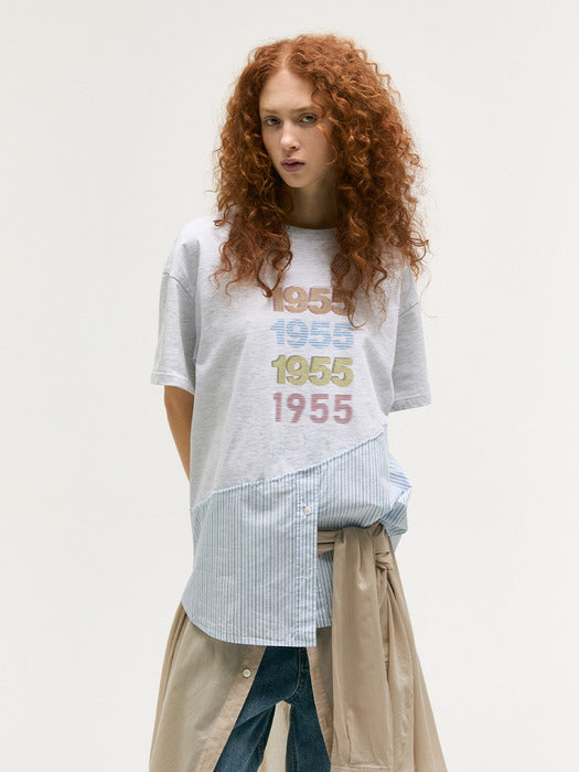 Margesherwood 1955 Shirts T-Shirt grey