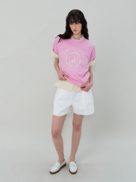 Grove 25Ss Grove Marine Club T-Shirt (Pink)
