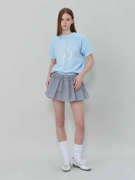 [grove] 25Ss Grove Marine Club T-Shirt (Light Blue)