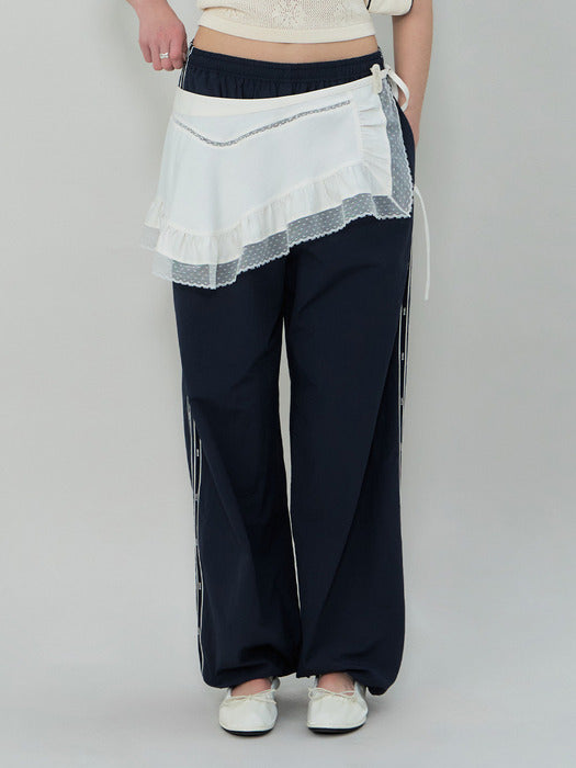 Grove 25Ss Dani Lap Skirt (Ivory)