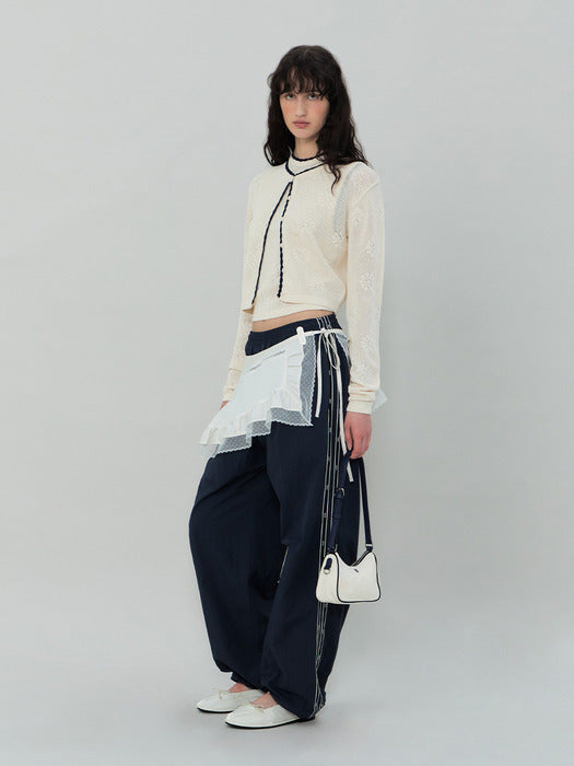 Grove 25Ss Dani Lap Skirt (Ivory)