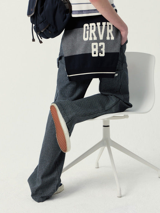 Grove 25Ss Sienna Shawl Muffler (Navy)