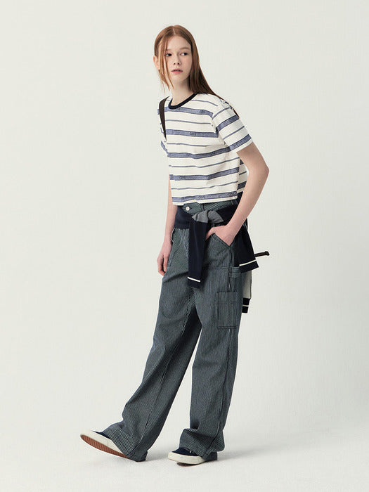 Grove 25Ss Sienna Shawl Muffler (Navy)