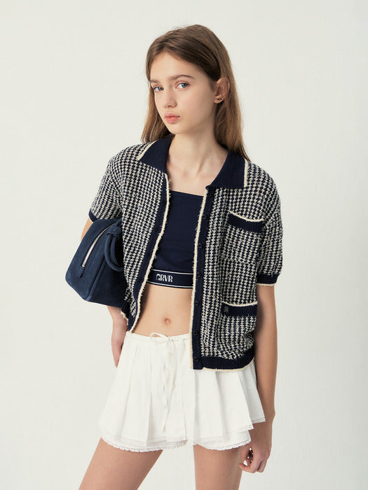 Grove 25Ss Phoebe Cardigan (Navy)