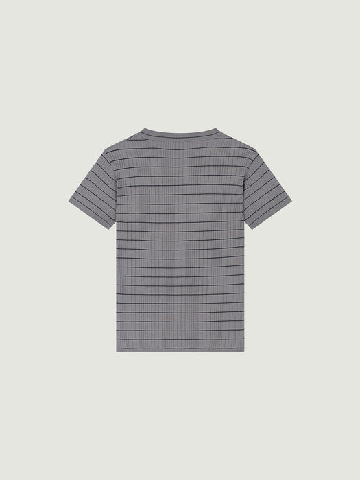 Grove 25Ss Bailey Half Sleeve Knit (Grey)